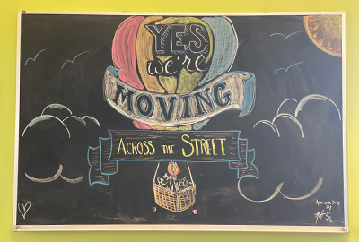 Lobby Artwork - We're Moving Lobby Artwork - We're Moving